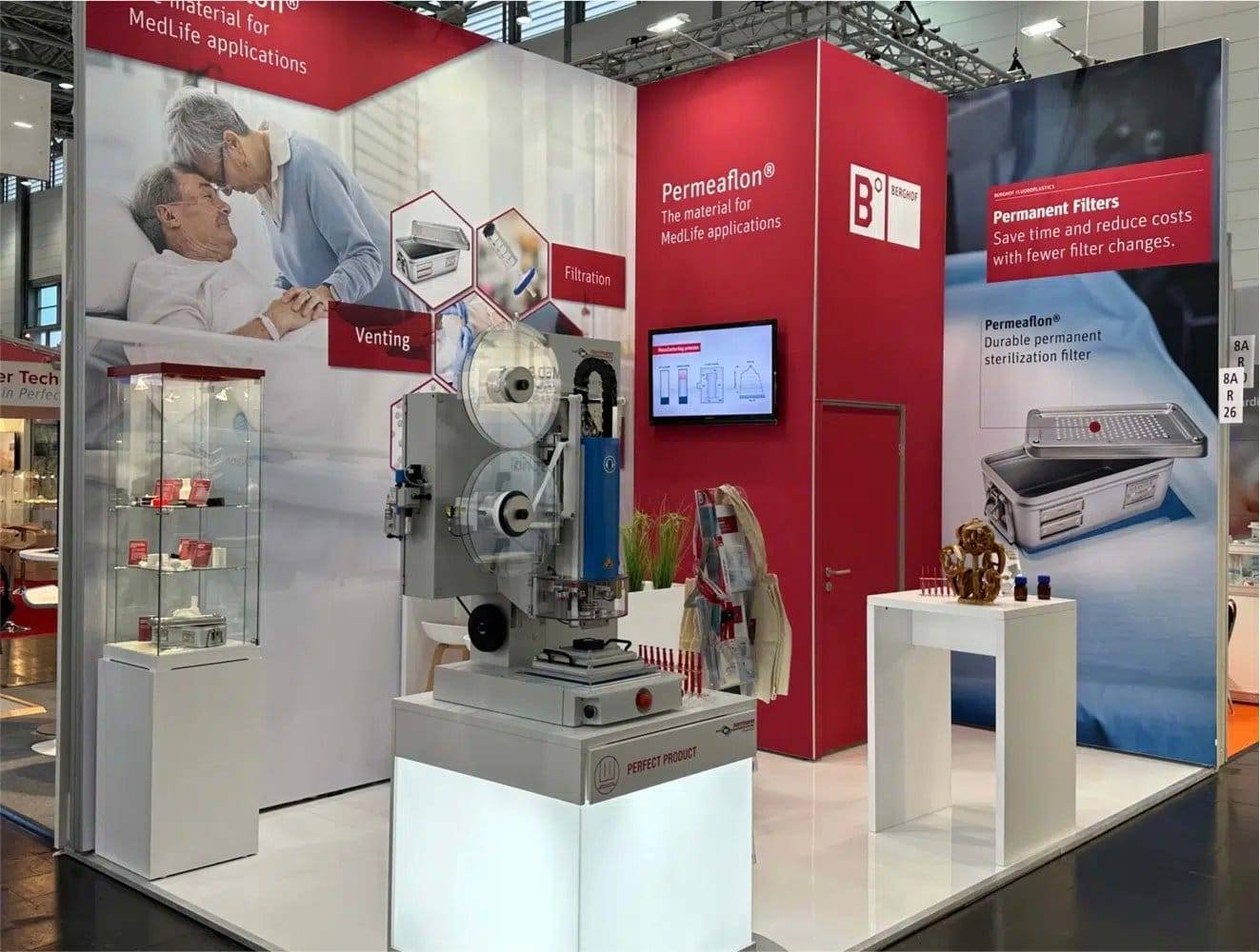 Messestand bild compamed 1 | expoline messedesign Messestand bild compamed 1