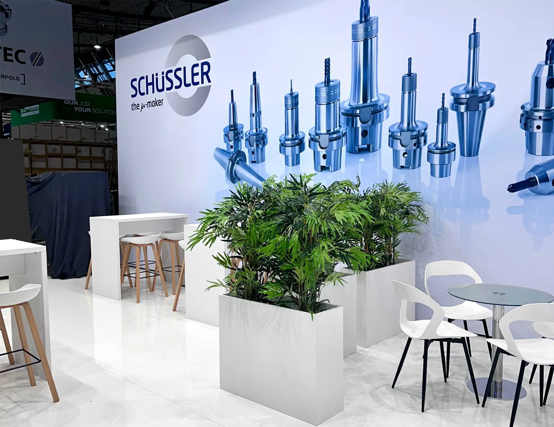 Messestand Schüssler AMB Stuttgart von Expoline Messedesign