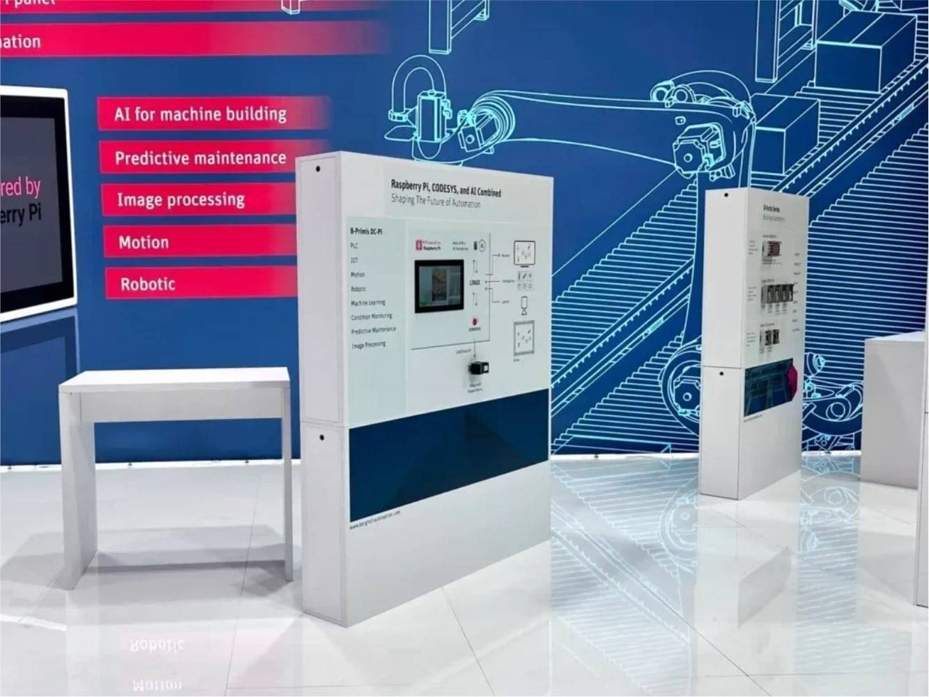 Messestand berghof sps 2