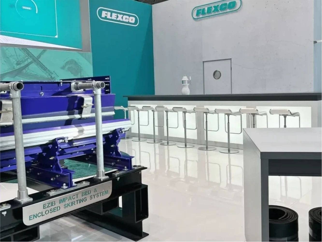 Messestand flexco bauma 2