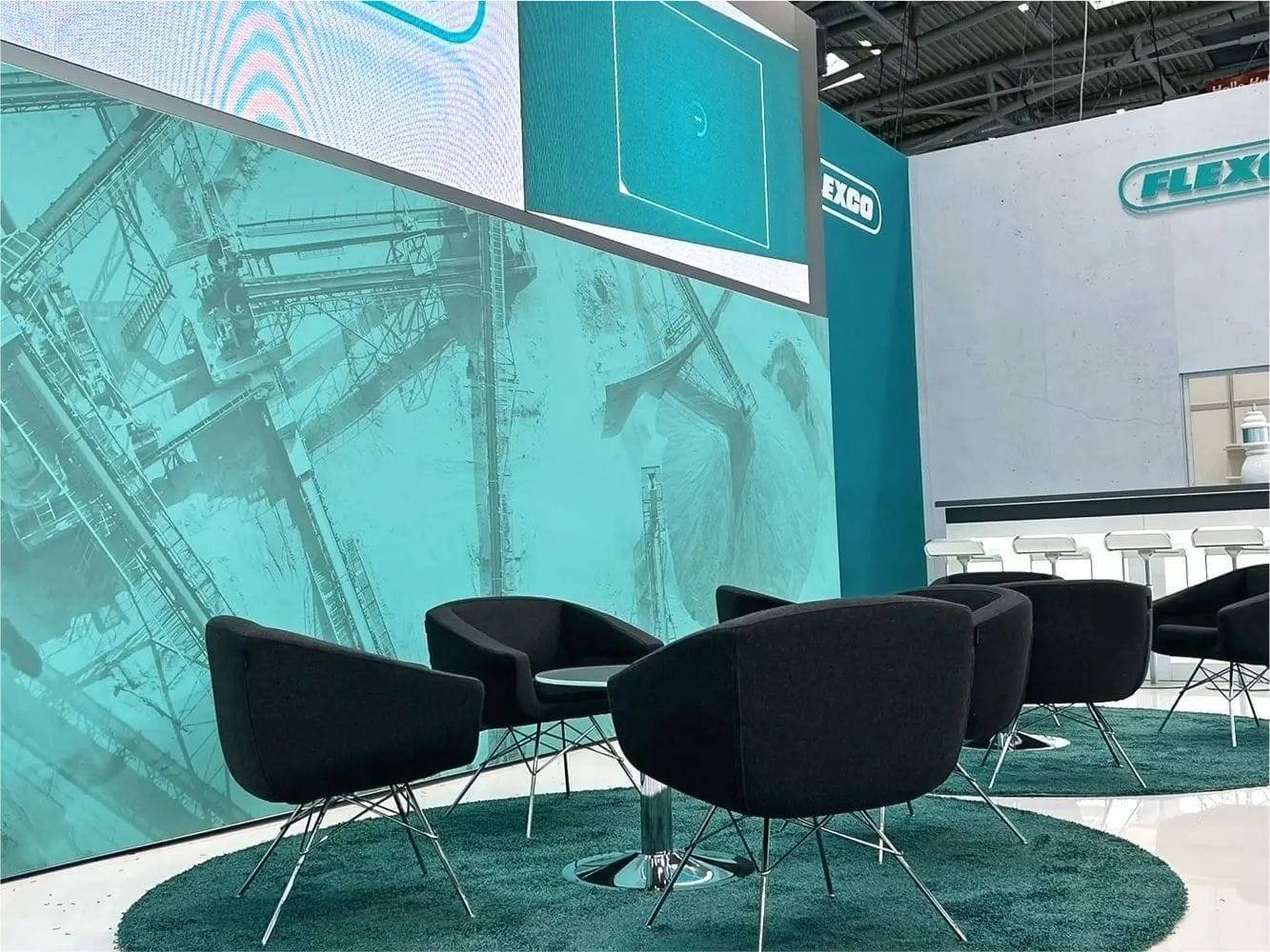 Messestand flexco bauma 6