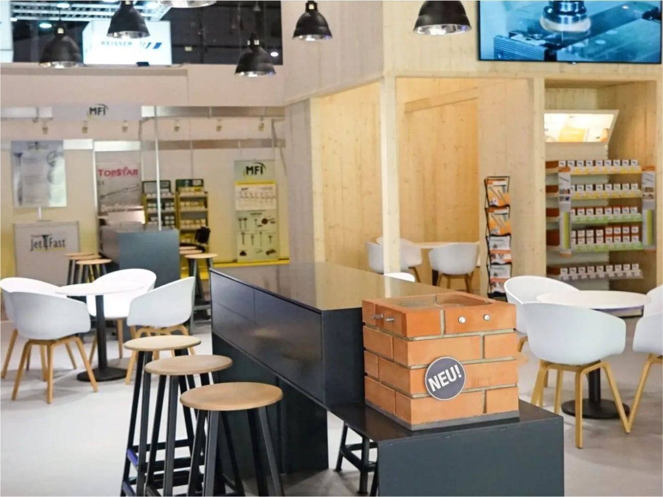 Messestand heco dachholz 1