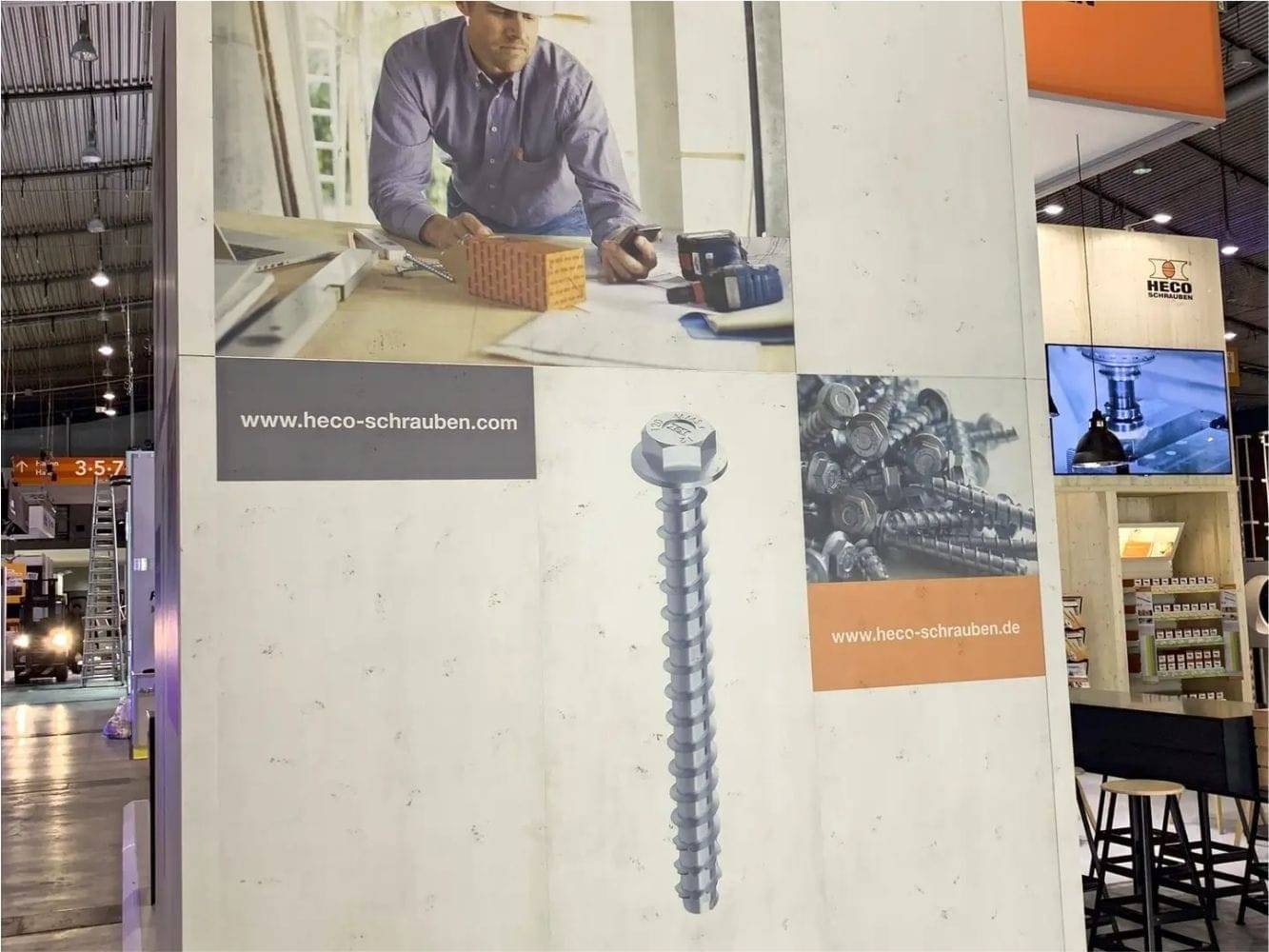 Messestand heco dachholz 2