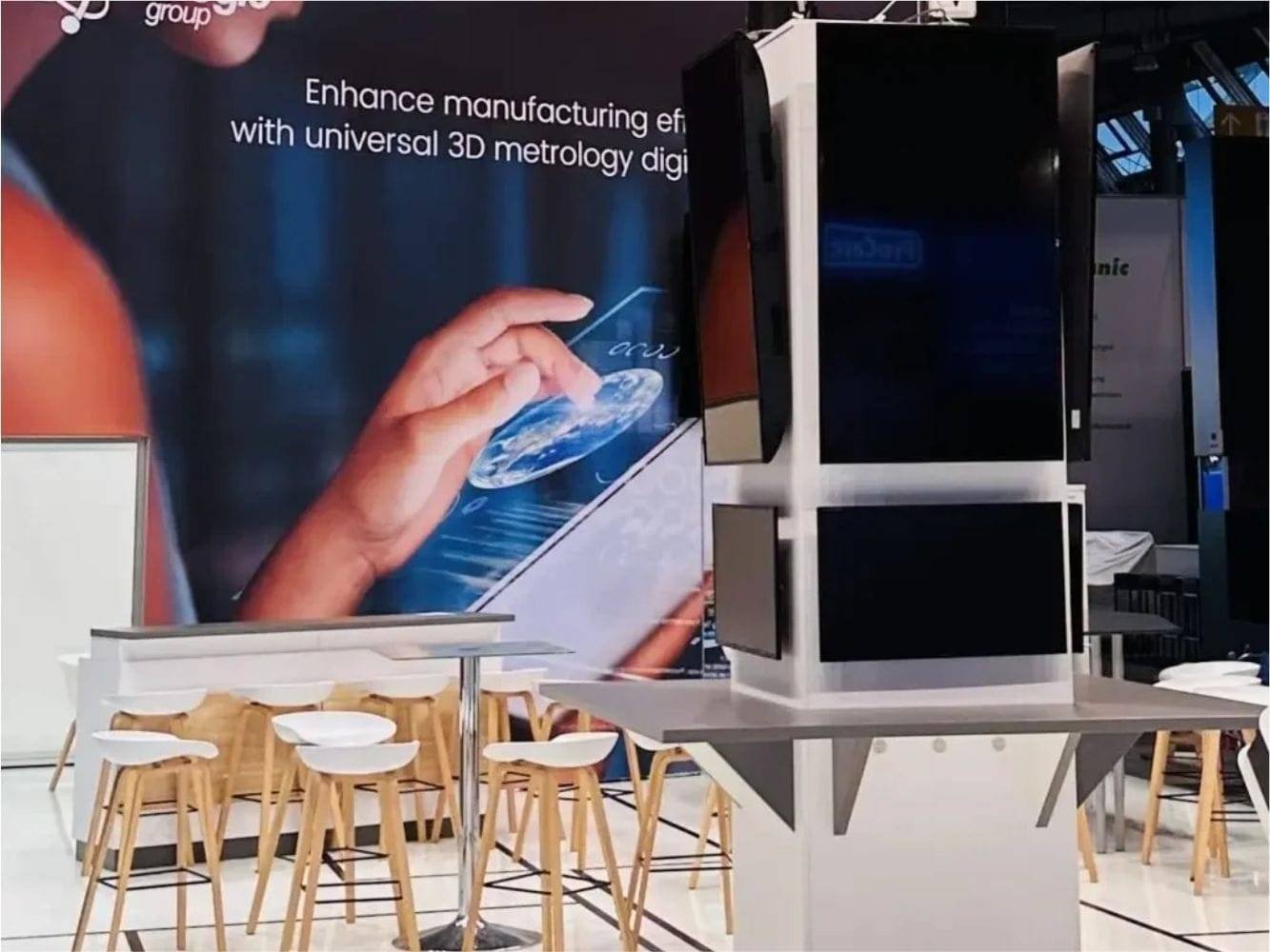 Messestand metrologic control 2