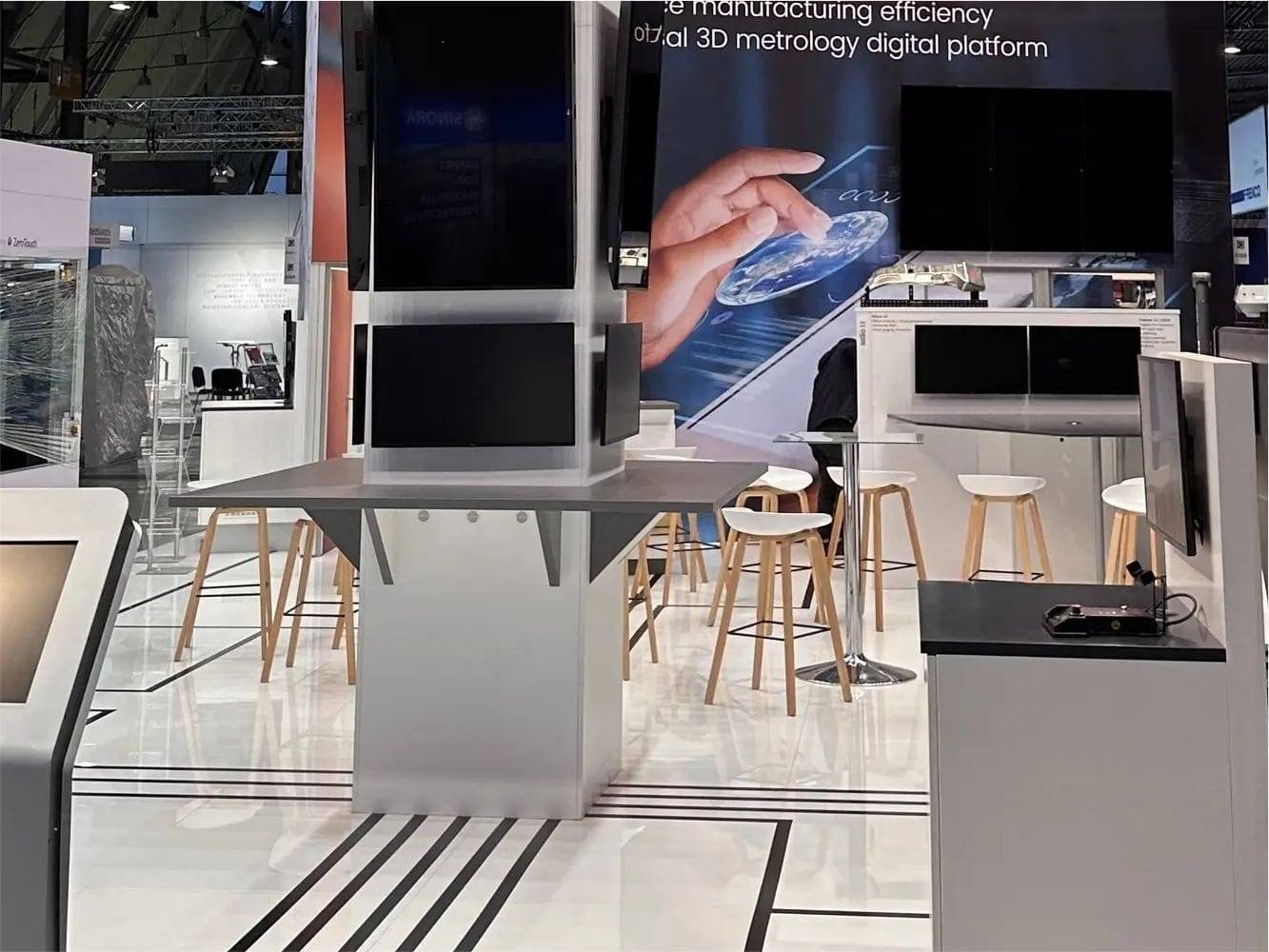 Messestand metrologic control 4