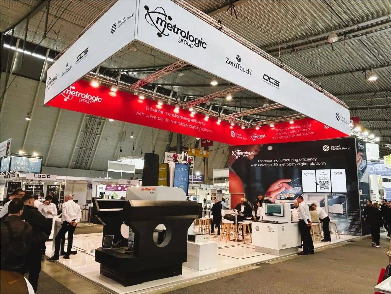 Messestand metrologic control